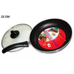 Kiam Lid-22cm Classic Non-Stick Fry Pan With Glass – Thumbnail 2