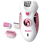 Kemei KM-2530 4-in-1 Rechargeable Epilator for Women – Thumbnail 4