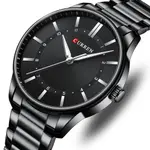 Curren 8430 High Quality Stainless Steel Analog Men's Watch – Dial Color: Black, Strap Color: Black – Thumbnail 2