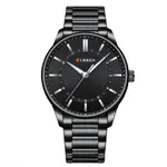 Curren 8430 High Quality Stainless Steel Analog Men's Watch – Dial Color: Black, Strap Color: Black – Thumbnail 1