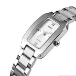 SKMEI 1400 Premium Stainless Steel Analog Luxury Women's Watch – Dial Color: Silver, Strap Color: Silver – Thumbnail 2