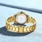 NAVIFORCE NF5062 Polygon Waterproof & Stainless Steel Strap Men's Watch – Dial Color: Gold, Strap Color: Gold  – Thumbnail 2