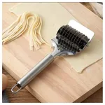 Stainless Steel Dough Cutter Manual Pasta Maker Non-slip Manual Noodle Shallot Handle Dough – Thumbnail 5