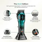 VGR V-166 Professional Hair Clipper Trimmer for Men – Color: Green – Thumbnail 5