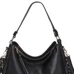 European Retro Shoulder Crossbody Shoulder Bag – Color: Black – Thumbnail 2