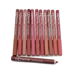 Flormar Matte And Wooden 12pcs Lip Liner Pencil Set – Thumbnail 1