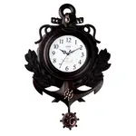 Sonam 6827 SW Quartz Movement Wood Tones Analog Wall Clock – Color: Brown – Thumbnail 1