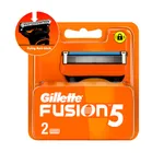 Gillette Fusion5 Manual Shaving Razor Blades Cartridge – Quantity: 2 Units – Thumbnail 1