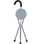 Elderly Folding Chair Walk Sticking (Portable Seat) – Thumbnail 1