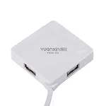 Yuanxin YXH-55 Multiport 4-in-1 USB Hub White – Thumbnail 1
