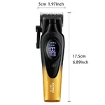 Kemei KM-1734 Professional Hair Clipper & Trimmer – Color: Gold – Thumbnail 2