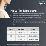 Tynor B-03 Hard Adjustable Cervical Collar – Rigid Neck Support – Size: S – Thumbnail 5