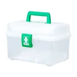 First Aid Kit Case Medicine Portable Plastic Household First Aid Storage Box – Thumbnail 1