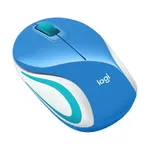 Logitech M187 Wireless MAC Support Extra-Small Mouse – Color: Blue – Thumbnail 2