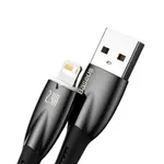 Baseus Glimmer 2.4A USB to Lightning 1m Fast Charging & Data Sync Cable – Thumbnail 2