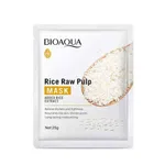 Bioaqua Rice Raw Pulp Hydrating Moisturizing Sheet Face Mask – Thumbnail 1