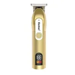 Kemei KM-1760 Cordless Hair & Beard Trimmer – Color: Gold – Thumbnail 2