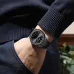 Nibosi 2520 Polygon Waterproof & Stainless Steel Strap Men's Watch – Dial Color: Blue, Strap Color: Silver – Thumbnail 4