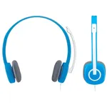 Logitech H150 STEREO Headset (Two port) – Color: Blue – Thumbnail 3