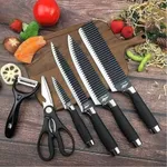 Zepter Premium Stainless Steel 6Pcs Set For Professional And Home Cooking Kitchen Knife – Thumbnail 5