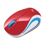 Logitech M187 Wireless MAC Support Extra-Small Mouse – Color: Red – Thumbnail 3