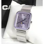 CASIO MTP-M305D-1AVDF Moon Chaser Silver Stainless Steel Chain Unisex Analog Watch – Dial Color: Purple, Strap Color: Silver – Thumbnail 6