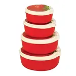 Strawberry 4 Piece Leak-Proof Lunch Box – Thumbnail 1