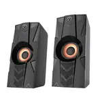 Pc Power HT-919 2.0 Wired Stereo Black Mini Multimedia Speaker – Thumbnail 1