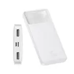 Baseus Bipow Digital Display 10000mAh 22.5W Fast Charging Power Bank – Color: White – Thumbnail 3