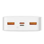 Baseus Bipow 20000mAh Digital Display 20W Power Bank – Color: White – Thumbnail 3