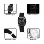 NAVIFORCE NF5049 Japanese Movement Women’s Watch – Dial Color: Black, Strap Color: Black – Thumbnail 3