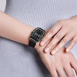 NAVIFORCE NF5049 Japanese Movement Women’s Watch – Dial Color: Black, Strap Color: Black – Thumbnail 5