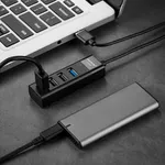 Yuanxin X-3328L USB Male to Tri USB 2.0 & USB 3.0 Female Hub – Thumbnail 3