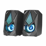 Xtrike Me SK-402 2.0 Channel Stereo RGB Gaming Speaker – Color: Black – Thumbnail 2