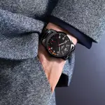 nibosi 2528 Luxury Stainless Steel Analog Men's Watch – Dial Color: Black, Strap Color: Black – Thumbnail 4