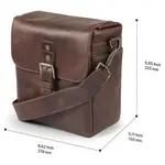 MegaGear Genuine Leather Camera Messenger Bag – Thumbnail 3