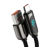 Baseus 66W USB to Type-C Charging 1m Nylon Braided Cable – Thumbnail 2