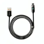 Baseus 66W USB to Type-C Charging 1m Nylon Braided Cable – Thumbnail 3