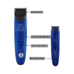 Kemei KM 2017 Professional Beard Trimmer For Man – Color: Blue – Thumbnail 4