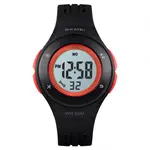 SKMEI 1455 Digital Waterproof Luminous Sporty Kid's Watch – Dial Color: Black, Strap Color: Black – Thumbnail 1