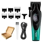 Kemei KM-1734 Professional Hair Clipper & Trimmer – Color: Blue – Thumbnail 1