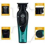 Kemei KM-1734 Professional Hair Clipper & Trimmer – Color: Blue – Thumbnail 3