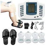 Electronic Pulse Massager with Massage Slippers – Thumbnail 2