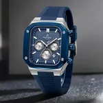Naviforce 8037 Comfortable Silicone Band Multifunctional Sports Men's Watch – Dial Color: Blue, Strap Color: Blue – Thumbnail 2