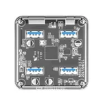 Orico MH4UC-C3 4-Port Transparent USB3.0 Hub – Thumbnail 2