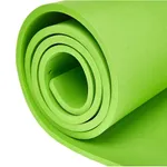 Non Slip Yoga and Exercise Mat 6 mm Durable Construction – Color: Green, Thickness: 6 mm – Thumbnail 3