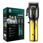 VGR V-654 Professional Trimmer for Men – Color: Gold – Thumbnail 2