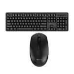 Xtrike Me MK-307 Wireless Keyboard & Mouse Combo – Color: Black – Thumbnail 1