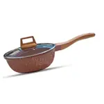 Kiam 28cm Die Casting Non-stick Deep Fry Pan – Color: Red – Thumbnail 2