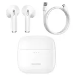 Baseus TWS Bowie E8 True Wireless Earbuds Flash Charging Earphone – Color: White – Thumbnail 2